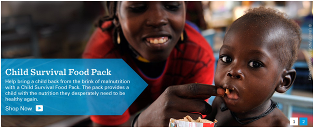 UNICEF - Child Survival Food Pack